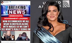 Born gina joy carano on 16th april, 1982 in dallas county, texas,usa, she is famous for american gladiators. The Mandalorian S Gina Carano Speaks Out About Social Media Backlash Over Her Conservative Tweets Daily Mail Online