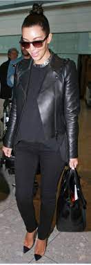 Pants J Brand Shirt Celine Jacket Valentino Sunglasses Tom Ford Shoes Christian Louboutin J Brand Midr All Black Fashion Fashion Kim Kardashian Style