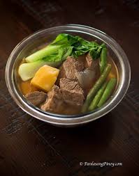 Nilagang Baka With Kalabasa Filipino Boiled Beef Soup Panlasang Pinoy Recipe Boiled Beef Beef Soup Beef