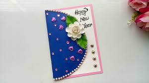 We have published an article related to the new year quotes and messages. Beautiful Handmade Happy New Year 2020 Card Idea Diy Greeting Cards For New Year Youtube