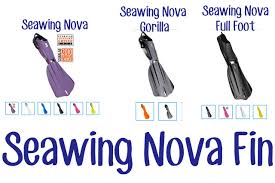 extreme product feature seawing nova fin extreme sports