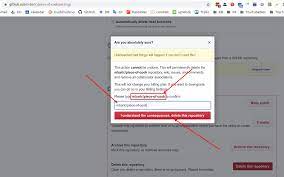 The most effective method to delete a repository in github. Delete Forked Repo From Github Stack Overflow