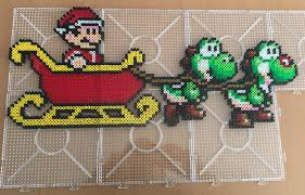 Yoshi's island this listing is for the pattern only! Prints By Ai U Tvitteri It S Christmas And The Mario Ornaments To Diy Are Here Christmas Mario Bros And Yoshi Cross Stitch Pattern Perler Bead Pattern Https T Co Zeceznzoss Christmas Kidscrafts Mariobros