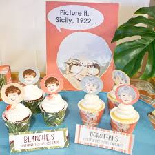 Do you know a gg fanatic? Golden Girls Party Printables Chica And Jo