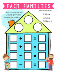 Fact Family Games For Kids The Crafty Classroom