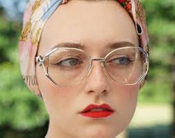 Vintage Neostyle College 175 143 Blue/purple Hand Made Germany Eyeglasses  Frame Rx Available