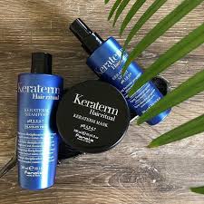 Keraterm Is Ideal For Straightened And Chemically Treated Hair Ph 5 2 5 7 Actions Cleanses Del Hair Care Routine Hairdressing Supplies Hair Care