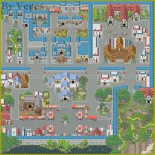 Eastern Fantasia Pixel Art Games Pixel Art Fantasy Map