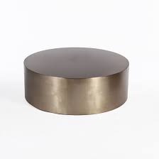 Milo Brass Drum Coffee Table Round Brass Drum Coffee Table Drum Coffee Table Round Coffee Table