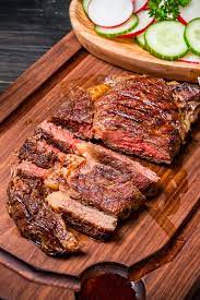 If not using in marinade, you can simply rub steaks add oil to cover the steaks. Grilled Rib Eye Steaks In Korean Marinade Recipe Cdkitchen Com