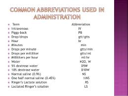 Calculation Of Fluid Requirements