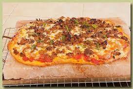 Pizza Cooked On A Himalayan Salt Block Salt Block Recipes Himalayan Salt Block Recipes Salt Block Cooking