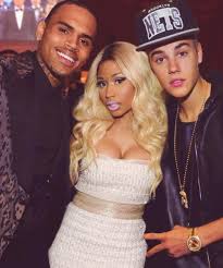Chris brown + nicki minaj. Chris Brown Nicki Minaj And Justin Bieber Chris Brown Breezy Chris Brown Justin Bieber
