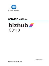 Bizhub c3110p window 7 driver. Bizhub C3110 Sm E V1 2 Pdf Manufactured Goods Equipment