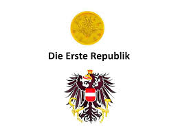 Die republik österreich wurde am 12. Die Erste Republik Ppt Herunterladen