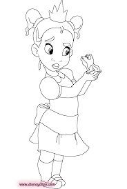 Little Princess Tiana Gif 1 300 1 938 Pixels Disney Princess Coloring Pages Princess Coloring Pages Princess Coloring
