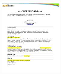 An organized and creative professional with proven marketing & sales skills and a desire to learn more. Sales Resume Example 7 Free Word Pdf Documents Downlaod Free Premium Templates