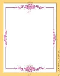 Pink Invitation Border Clipart 8x11 Fuschia Page Borders Frame Great As Certificate Award Diploma Business Graphics 10213 Clip Art Borders Pink Invitations Clip Art