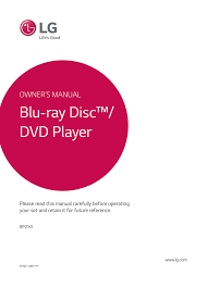 Nothing has impacted home entertainment quite like dvds. Lg Bp250 Owner S Manual Manualzz