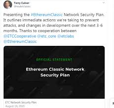 Will the ethereum price drop? Ethereum Classic Suffers 51 Attack Again Delisting Risk Amplified Security Bitcoin News