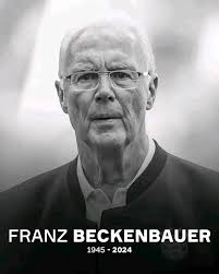 German legend Franz Beckenbauer has passed away today aged 78 🇩🇪 One of  the best players this sport has ever seen. He will be deeply missed by us  all.