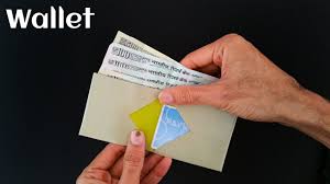 All credit card accounts should be closed immediately after the primary cardholder dies. Useful Origami Paper Wallet With Credit Business Card Holder Simple Easy To Make Youtube