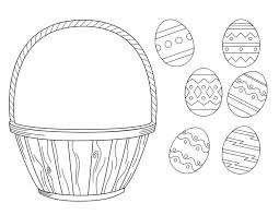 Bilder zum ausmalen ostern 01 ausmalbilder malvorlagen. Bastelvorlagen Ostern Osterkorbchen Ostereier Ausdrucken Spring Easter Bastelvorlagen Ostern Bastelvorlagen Osterdeko Selber Machen