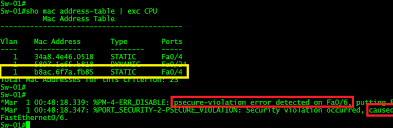 I recently took over network administrator position and trying to clean up and organize. Fun With Unmanaged Switches Port Security Packet Pushers