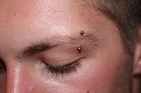 My patient here hasn't been eating so. Eyebrow Piercing Mother Of A Man Child