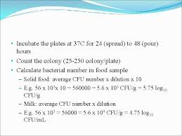 How to calculate the concentration of bacteria in your original sample from plated serial dilutions Sampling Tools Sampling Bags Solid And Liquid Food