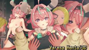 【Genshin Impact Varesa】3D Hentai Animation.(Fingering,handjob,blowjob,sex)
