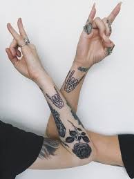 Here is the picture for better understanding. 20 Skeleton Hand Tattoos That Are Terrifying And Cool The Trend Spotter