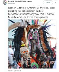 As veneration for santa muerte grows, so do the misconceptions about what she represents. Im Baby Rsbenedict From Wikipedia Nuestra Senora De