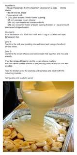 Paula Deen Banana Pudding My Kids Loved This We All Did Banana Pudding Dessert Recipes Banana Pudding Recipes