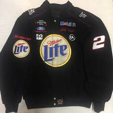2 miller lite ford fusion — what kind of feedback and what did it mean to you to see all the smiles on. Jh Design Jackets Coats Rusty Wallace 2 Miller Lite Nascar Jacket Poshmark
