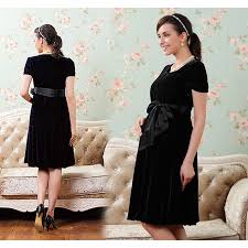 Morbido, elegante, veste le forme senza costringerle. Vestito Premaman Di Seta Sweet Mommy