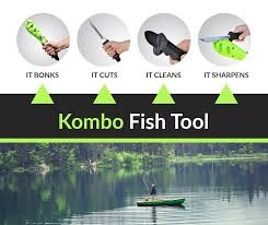 Kombo 4 In 1 Fish Tool Multitool Tools Fishing Life