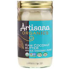 Peanut, gluten, dairy & soy free, certified organic and kosher. Artisana Organics Raw Coconut Butter 14 Oz 397 G Iherb