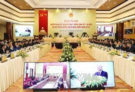 Dự phiên họp có lãnh đạo cá;c bộ, ban, ng&agrave;nh, doanh nghiệp, hiệp hội trung ương. Há»™i Nghá»‹ Trá»±c Tuyáº¿n Chinh Phá»§ Va Cac Ä'á»‹a PhÆ°Æ¡ng Lam Gi Ä'á»ƒ Bá»©t Pha