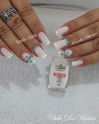Mas como as tendências mudam e as novidades no mundo dos cosméticos só. Modelos De Unhas Decoradas Francesinhas Modernas Unhas Decoradas Unhas Decoradas Diferentes Unhas Decoradas Francesinha