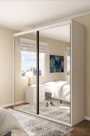 Quarto de casal pequeno com guarda roupa embutido. Guarda Roupa Casal Com Espelho Luminum 2 Pt 6 Gv Branco Decoracao Quarto Casal Simples Decoracao Quarto Pequeno Quarto De Casal Simples