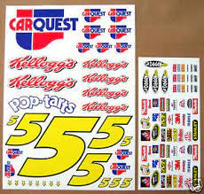 Rc4wd recon g6 decal sheet. Rc Nascar Car Quest Mark Martin 1 10th Decals Stickers Ebay