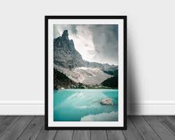 Mountain Picture South Tyrol Dolomies Mountain Lake Italy Photography Italy Photography Mountain Pictures Landscape Pictures