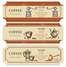 Find & download free graphic resources for address label. Coffee Label Design Templates Ink Hand Drawn Retro Vintage Vector Royalty Free Cliparts Vectors And Stock Illustration Image 63050066
