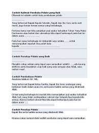 Contoh Pembukaan Pidato Bahasa Indonesia Dunia Belajar
