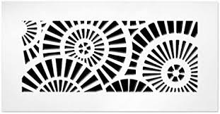 Specifically formulated to accommodate central air. Saba Air Vent Cover Grilleacrylic Plexiglass 6 X 10 Duct Opening 8 X 12 Overall White Finish Decorative Register Covers For Walls And Ceilings Waterwheel