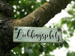 Lieblingsplatz Schild Holz Garten Deko Gartendekoration Holzschild Geschenke Garten Ruhestand Hausbau Fur Frauen Freundin Mama Manner Wooden Signs Balcony Decor Vintage Wood