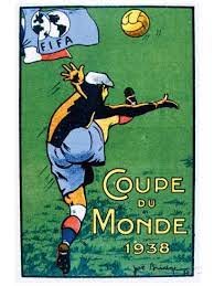 Coupe Du Monde 1938 Impression Giclee Par Joe Bridge Sur Allposters Fr Soccer Poster Soccer World Soccer Art
