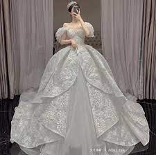Pin By Minni On Dresses Fairytale Dress Sparkle Wedding Dress Wedding Dresses Simple