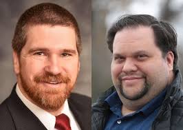 Political newcomers Marco Erickson and David Roth seeking District 33 Seat  B